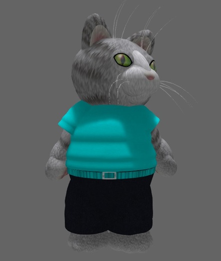 Tiny Auqa T-Shirt & Aqua Belted Jeans