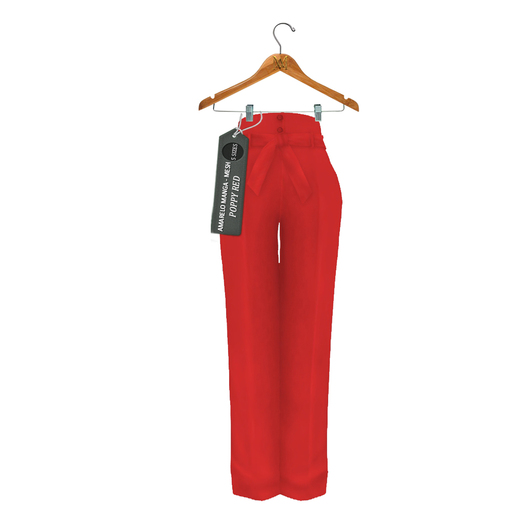 [Amarelo Manga] - Pants Antonia [Poppy Red]