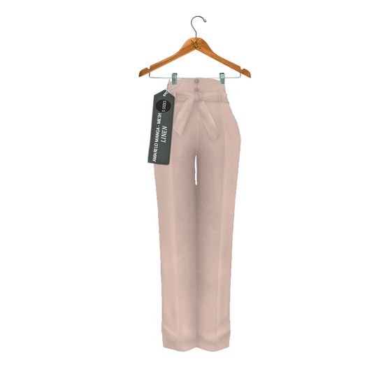 [Amarelo Manga] - Pants Antonia [Linen]