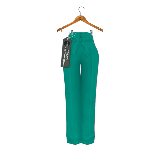 [Amarelo Manga] - Pants Antonia [Emerald]