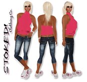 ::STOKED!:: "Sprung!" Outfit (Pink/White)