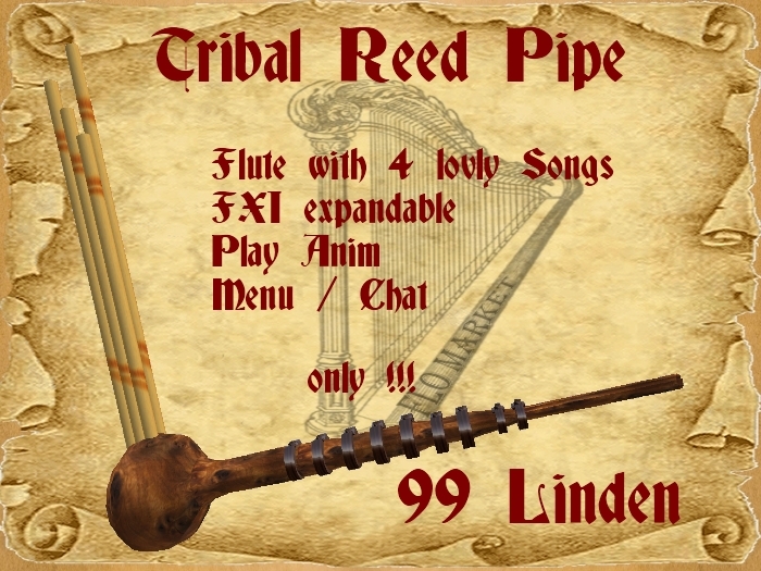 tribal reed pipe box