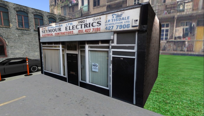 #141 Seymore Electrics -1 Prim Building by Kushinator