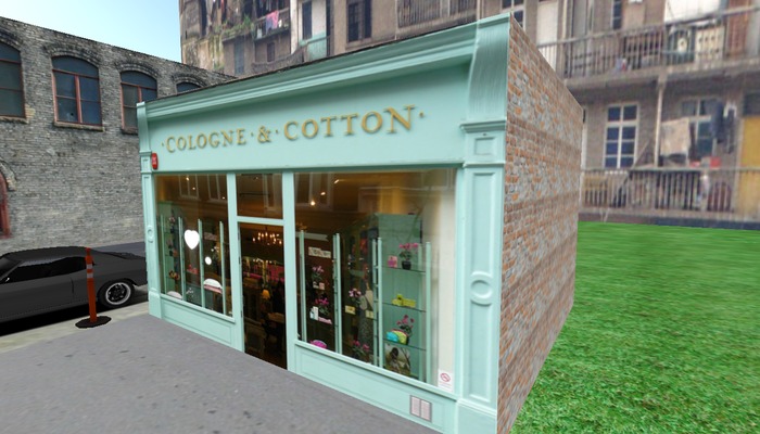#145 Cologne & Cotton Store- 1 Prim Building by Kushinator