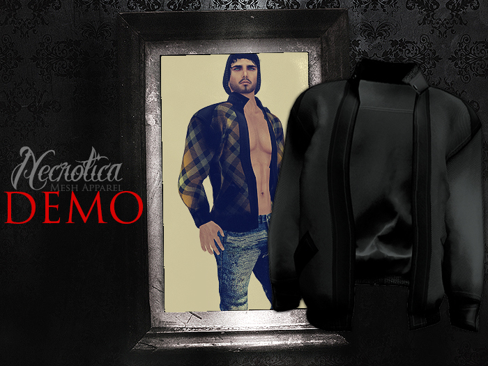{N} - Men's Leather Jacket (DEMO)