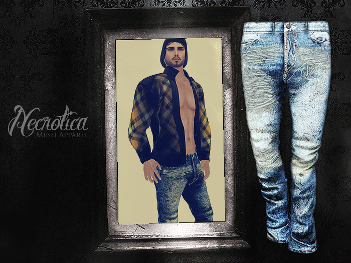 {N} - Men's Jeans (Grunge Light)