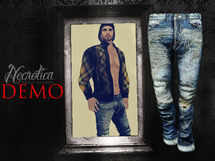 {N} - Men's Cuffed Jeans (DEMO)