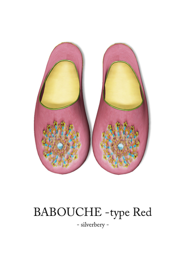 silverberry BABOUCHE(Red)