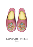 silverberry BABOUCHE(Red)