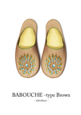 silverberry BABOUCHE(Brown)