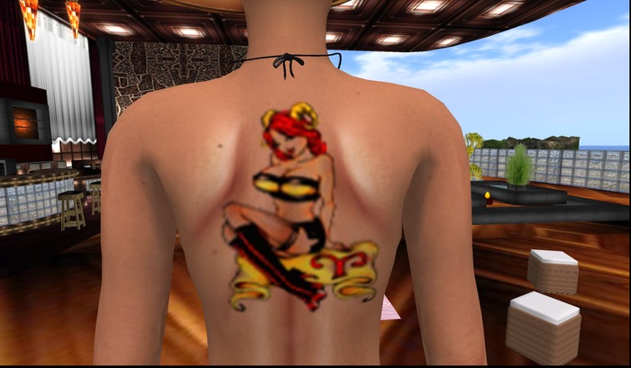 Capricorn tattoo boxed