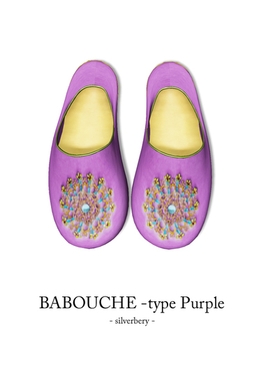 silverberry BABOUCHE(Purple)