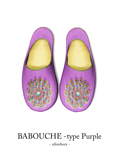 silverberry BABOUCHE(Purple)