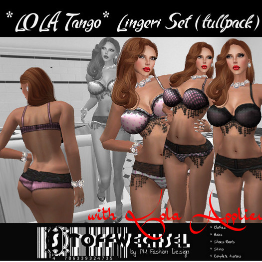 [Stoffwechsel] *LOLA Tango* Lingeri Set (fullpack)