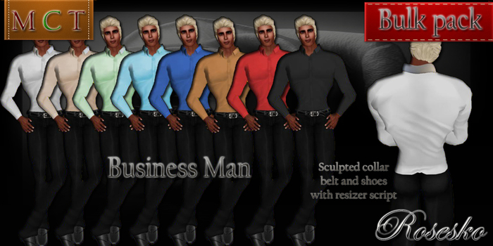 .:Rosesko:. Bulk pack Business Man