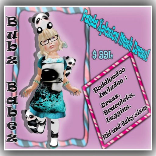 ~*BB*~ Panda Xplosion Toddleedoo Outfit