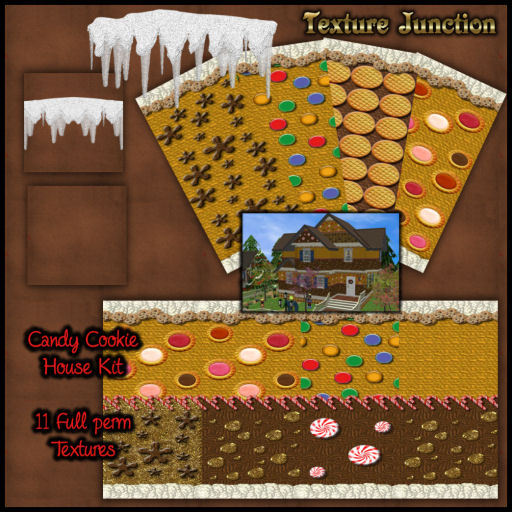 ~TJ~  Candy Cookie House Kit