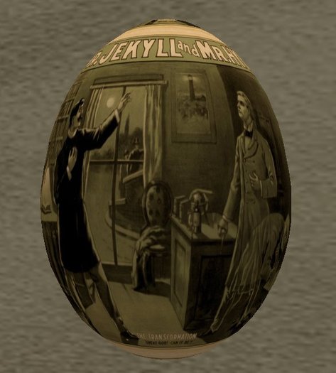 Sculpted Egg SteamPunk 2