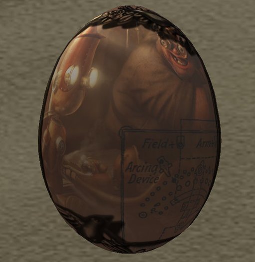 Sculpted Egg SteamPunk 3