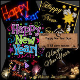 ~TJ~  Happy New Year Signs