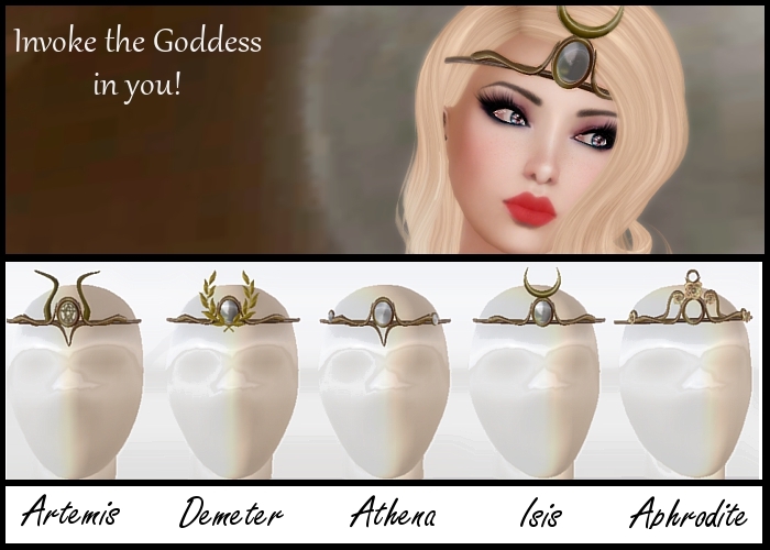 [POSH] "Goddess In You" Tiaras (Isis)