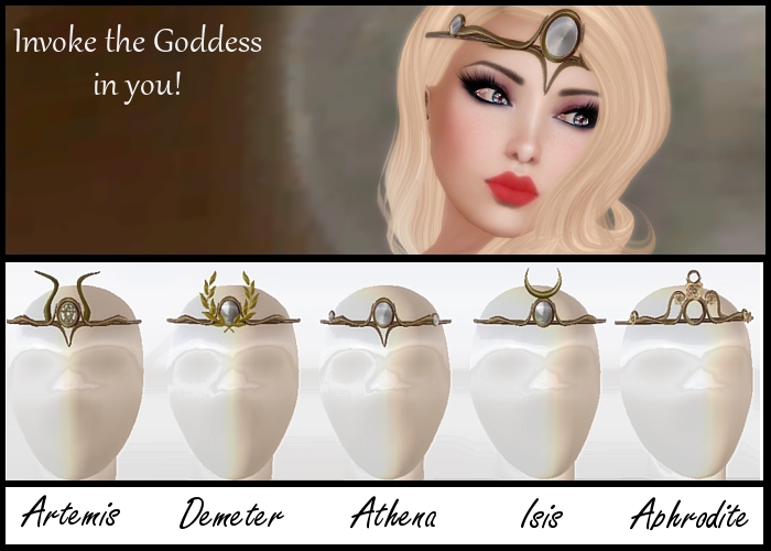 [POSH] "Goddess In You" Tiaras (Athena)