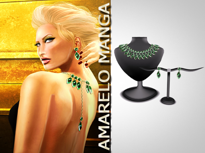[Amarelo Manga] - Set Miss Taylor [Emerald]