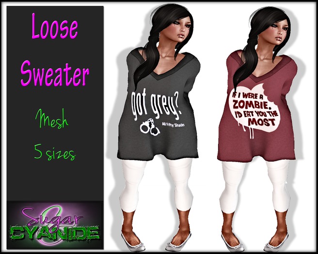 **S&C** Loose Sweater - Fat Pack