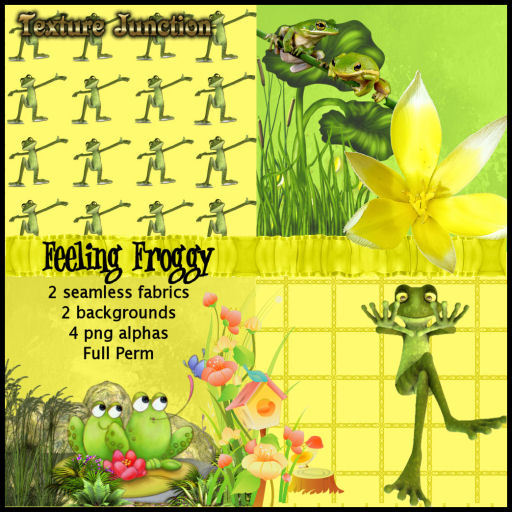 ~TJ~  Feeling Froggy Set 1