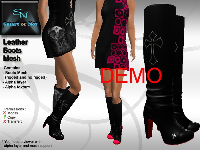 Knee high Boots DEMO