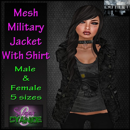 **S&C** Military Jacket - unisex