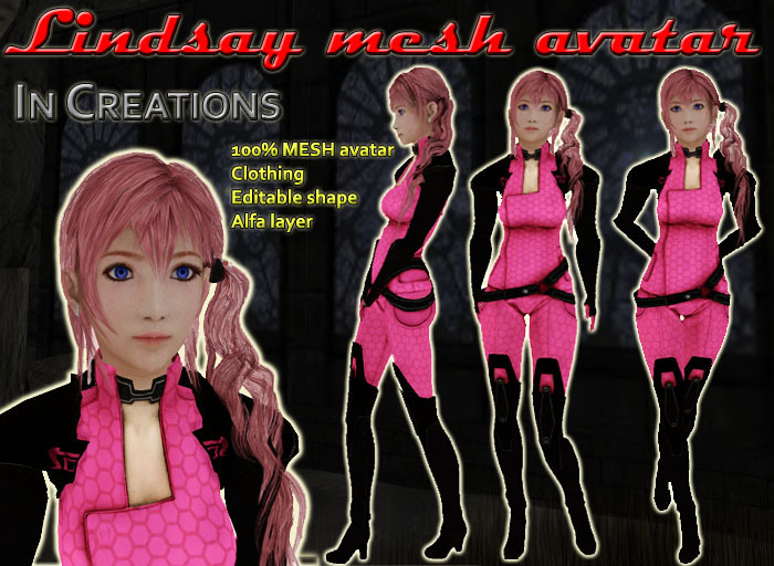 Lindsay mesh avatar