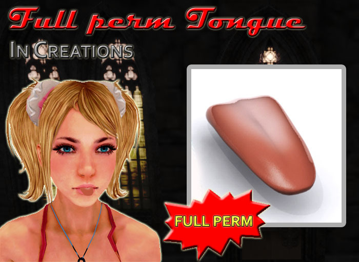 Full perm Tongue