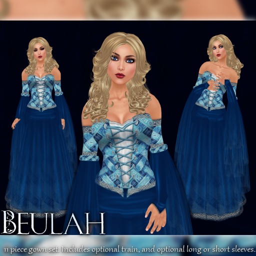 [K~*~S] Beulah - Gown - Amethyst