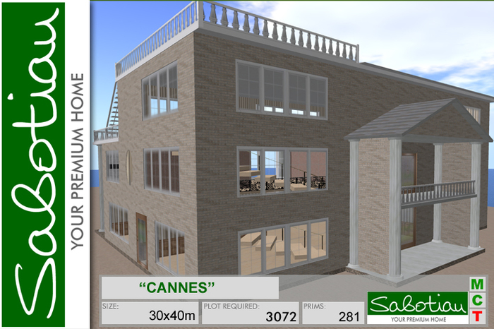 Sabotian "Cannes" PROMO 70 % rabatt !!!