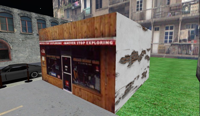 #038 Sporting Goods Store- 1 Prim Building by Kushinator