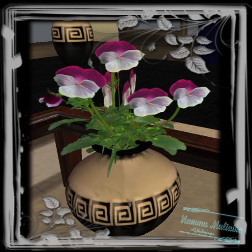 tulips in watering can