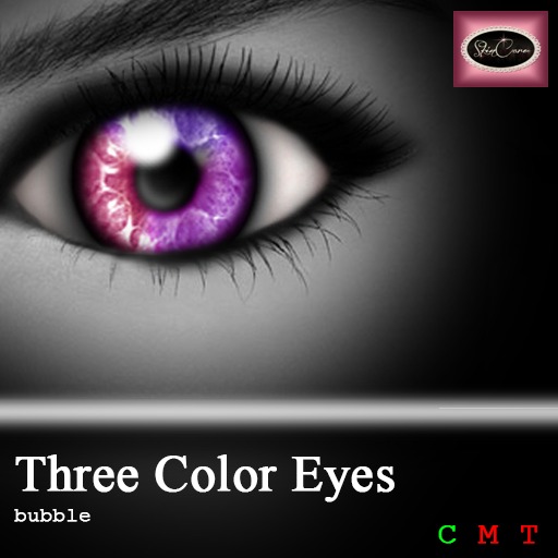 [SkinCare] Three Colour Eyes *bubble*