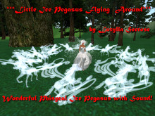BOX ***Little Ice Pegasus Flying  Around*** by Lucylla Seerose