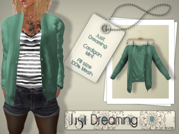 .::JustDreaming::. Cardigan mint