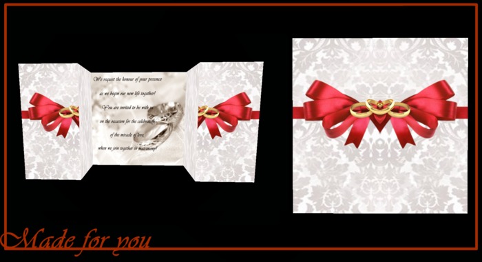 Wedding invitation v.1 (full perm)