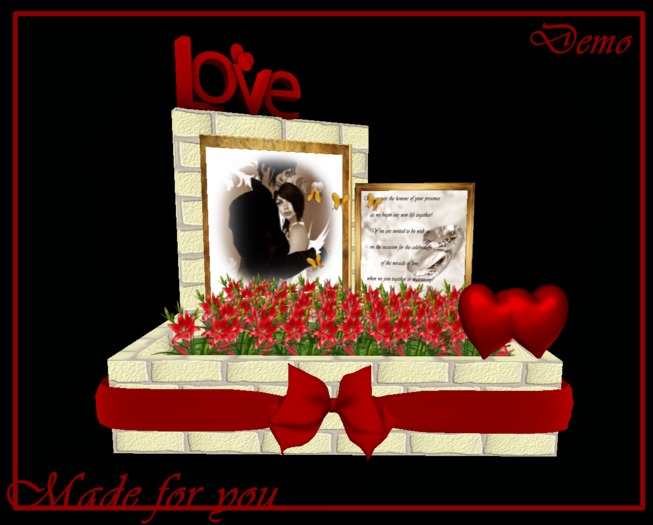 Wedding invitation v.1 (demo)