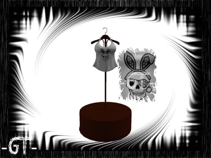 ^^GT^^ Skull Miss Bunny Girl Tank top