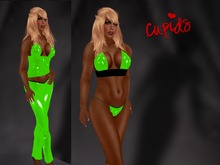 WET LATEX BRIGHT GREEN