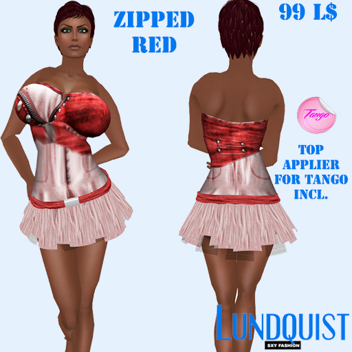 Lundquist Zipped Red