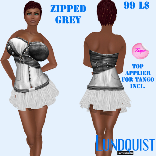 Lundquist Zipped Grey