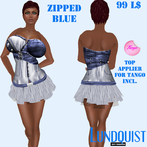Lundquist Zipped Blue