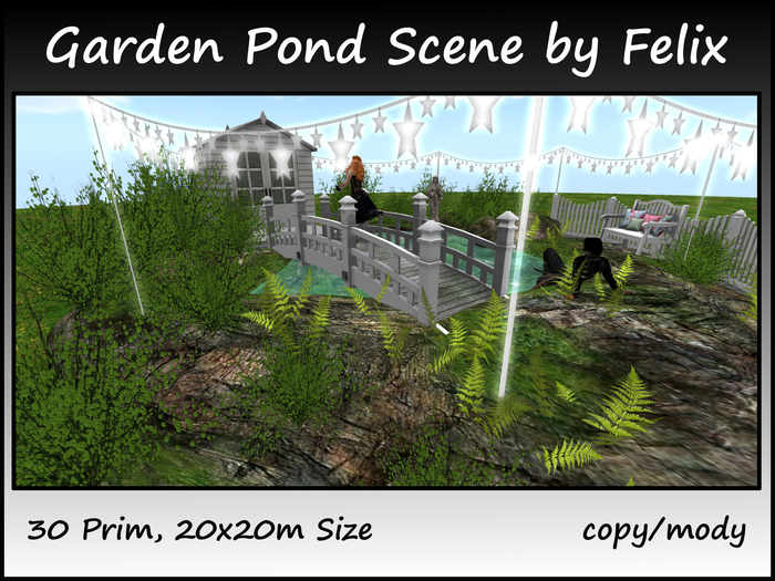 Garten Pond Scene by Felix