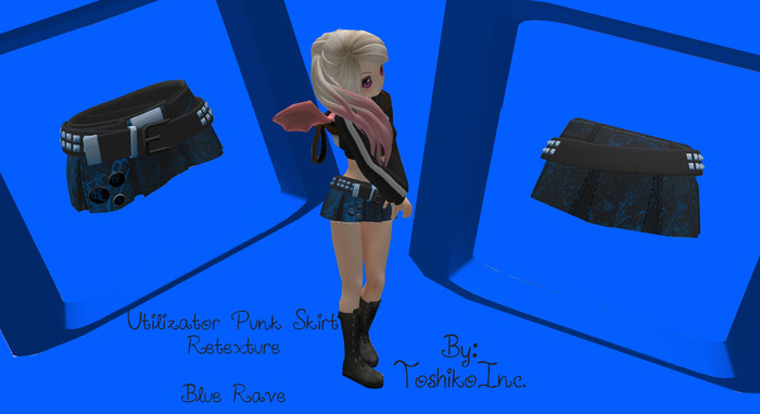 Toshiko Inc. - Retexture Blue Rave