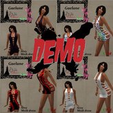 Demo GAELANE  Mini Halter Dress